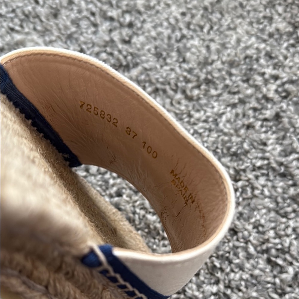 Gucci Interlocking G Espadrille Size 37 Women's - Picture 5 of 8
